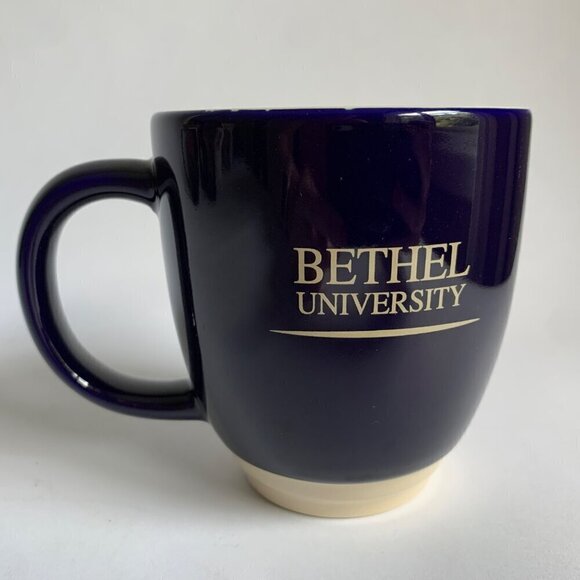 2005 Bethel Alumni Coffee Club Vintage Blue Mug - Picture 4 of 7